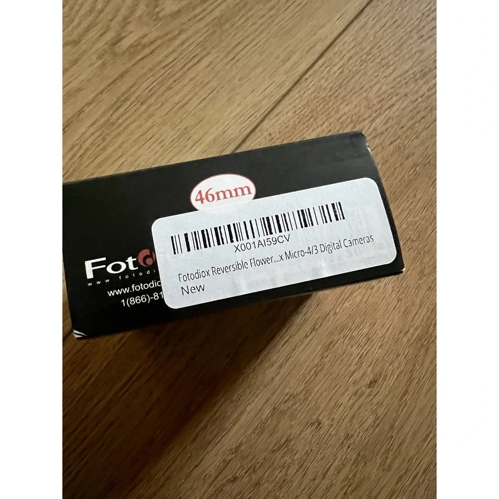Fotodiox‎ Reversible Flower Lens Hood 46mm for Micro 4/3 Digital Cameras